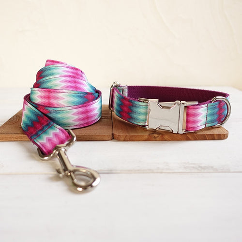 Dog Collar and Leash Set